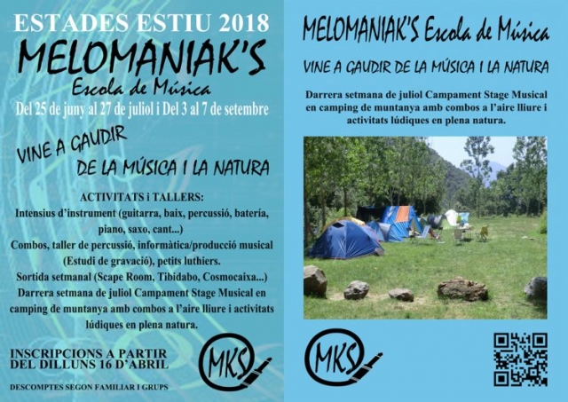 Estades estiu 2018