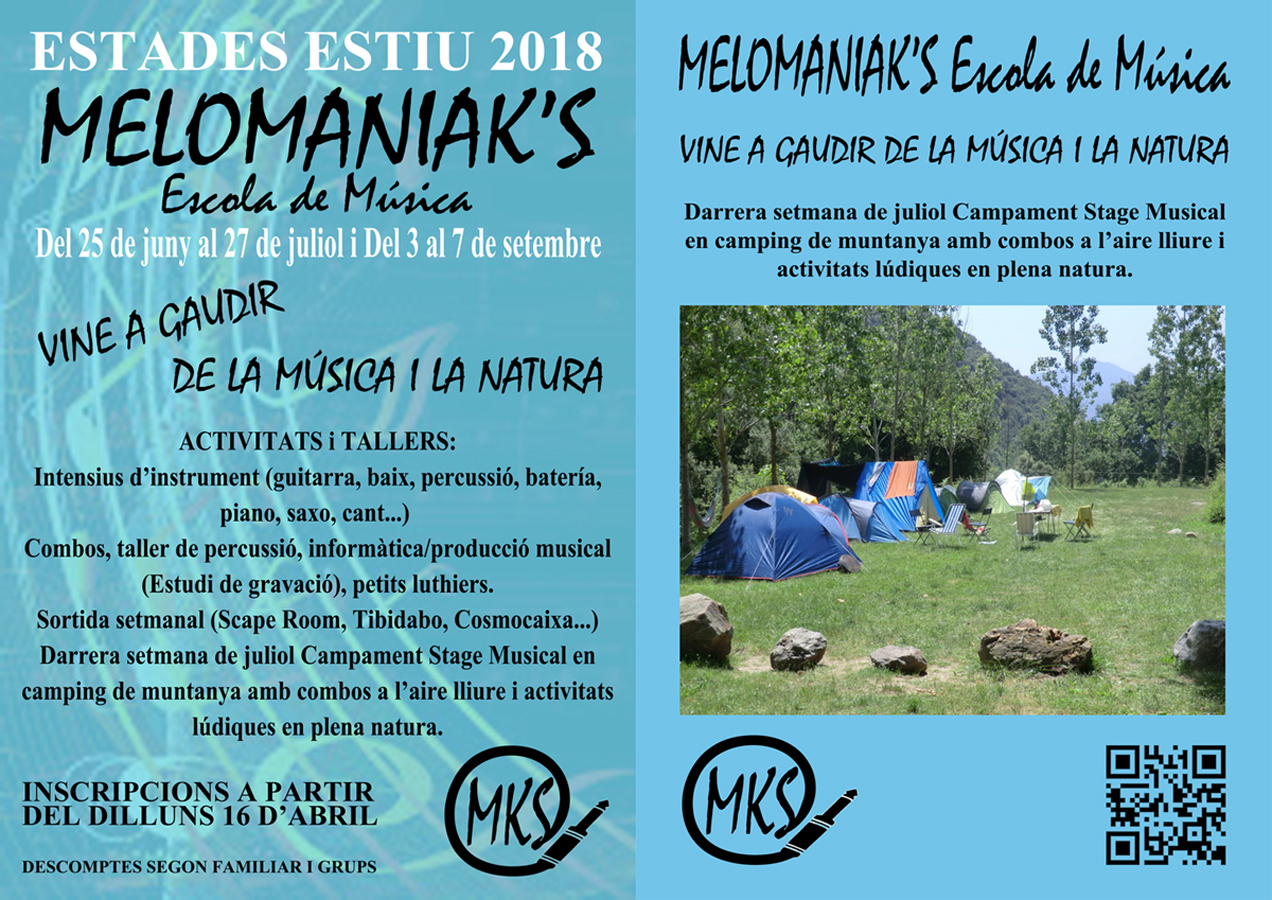 Estades estiu 2018